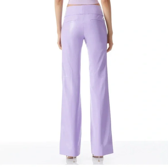 New Alice and Olivia vegan leather pants - Picture 2 of 16